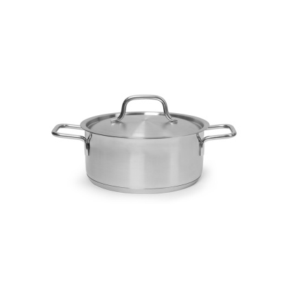 КАСТРЮЛЯ 2л нерж.тройное дно d=190 h=80, ИНДУКЦИЯ, серия "Satin" LUXSTAHL - изображение 2