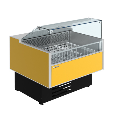 Витрина морозильная CRYSPI ВПН Sonata Quadro М 1800 LED (RAL 7016) - изображение 5
